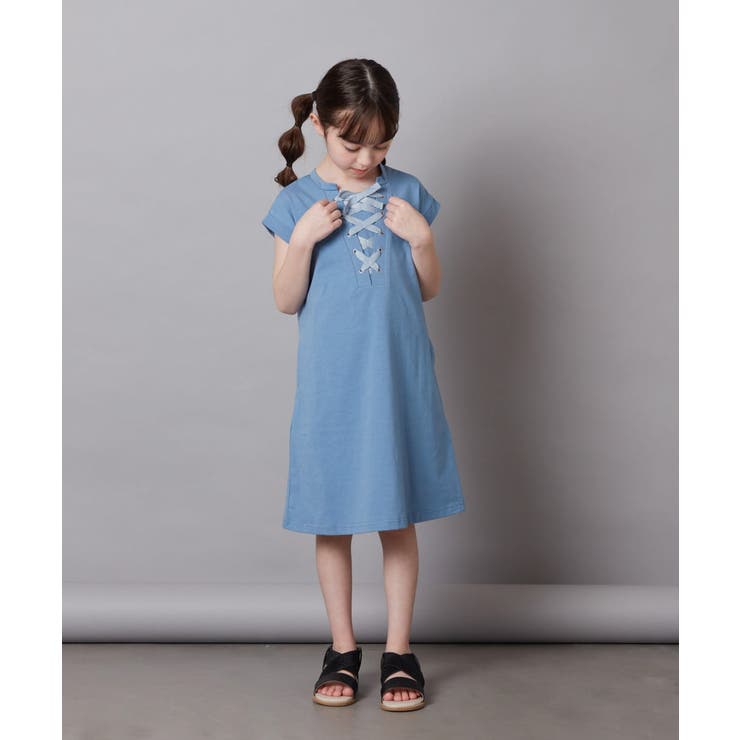 [160]レースアップカットワンピース | a.v.v【KIDS】 | 詳細画像32 