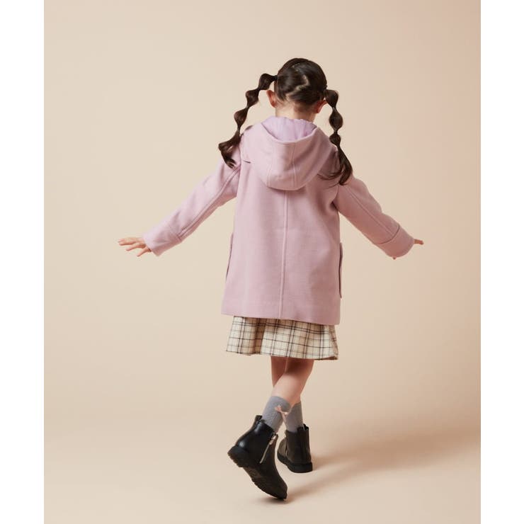 [140-150]【選べる5色展開】ライトフェイクウールダッフルコート | a.v.v【KIDS】 | 詳細画像33 