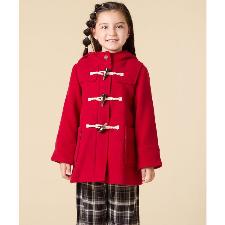 ライトフェイクウールダッフルコート | a.v.v【KIDS】 | 詳細画像1 