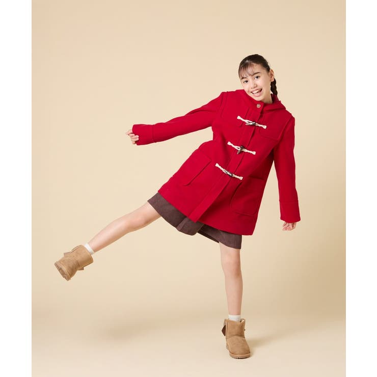 ライトフェイクウールダッフルコート | a.v.v【KIDS】 | 詳細画像15 