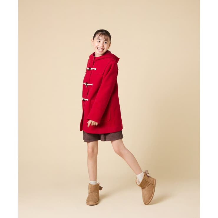 ライトフェイクウールダッフルコート | a.v.v【KIDS】 | 詳細画像16 