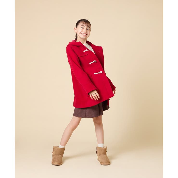 ライトフェイクウールダッフルコート | a.v.v【KIDS】 | 詳細画像18 