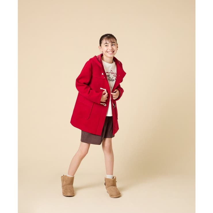 ライトフェイクウールダッフルコート | a.v.v【KIDS】 | 詳細画像19 