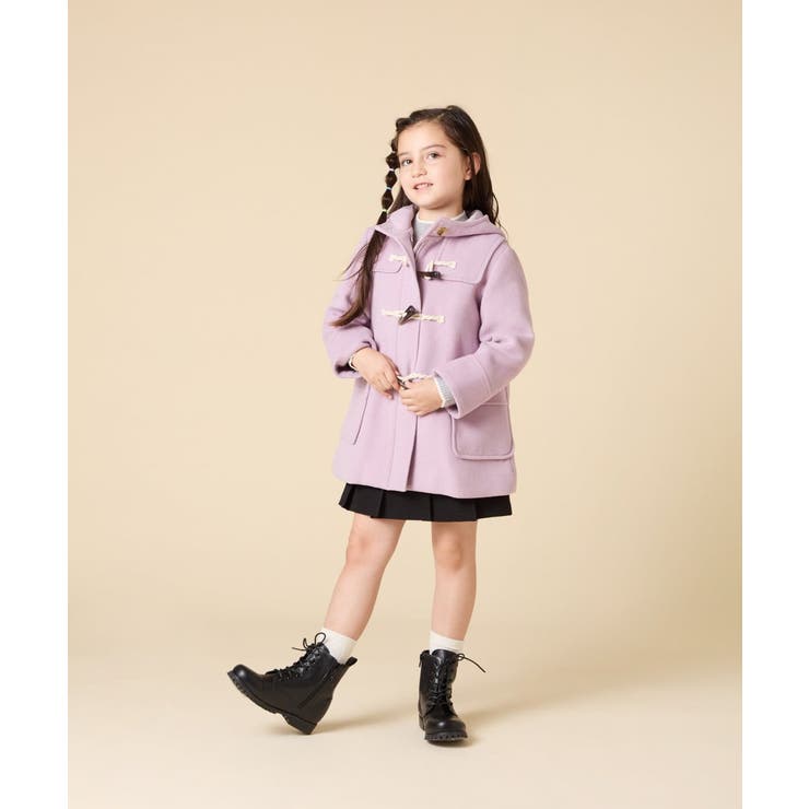 ライトフェイクウールダッフルコート | a.v.v【KIDS】 | 詳細画像20 