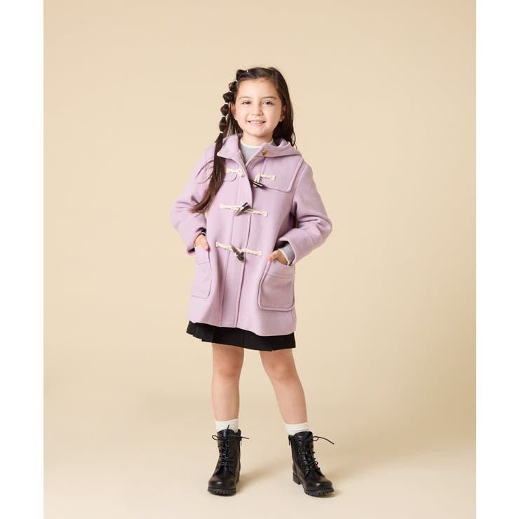 ライトフェイクウールダッフルコート | a.v.v【KIDS】 | 詳細画像21 