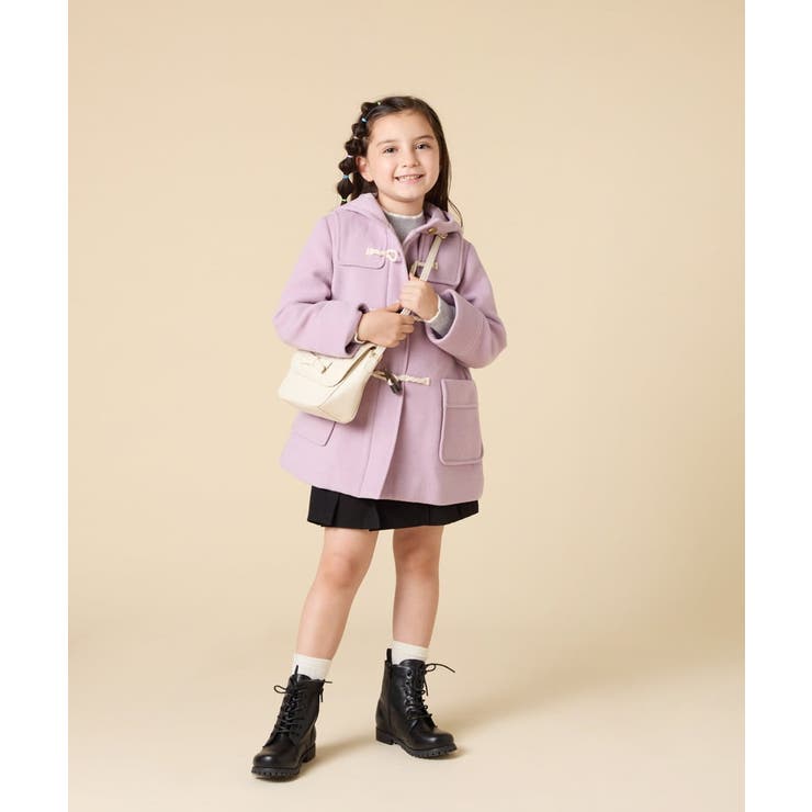 ライトフェイクウールダッフルコート | a.v.v【KIDS】 | 詳細画像22 