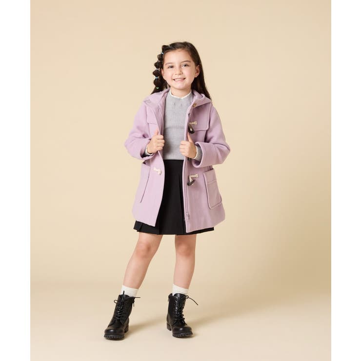 ライトフェイクウールダッフルコート | a.v.v【KIDS】 | 詳細画像25 