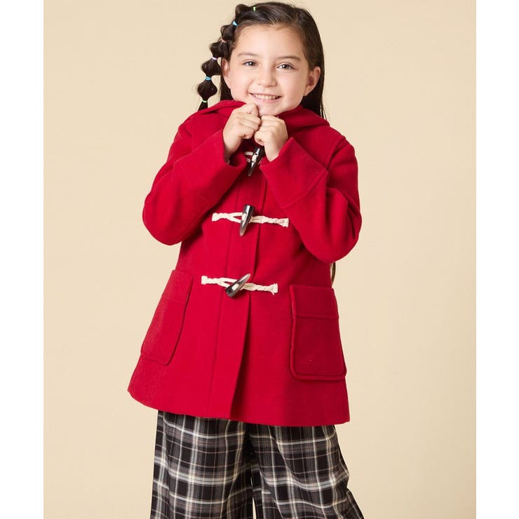 ライトフェイクウールダッフルコート | a.v.v【KIDS】 | 詳細画像3 