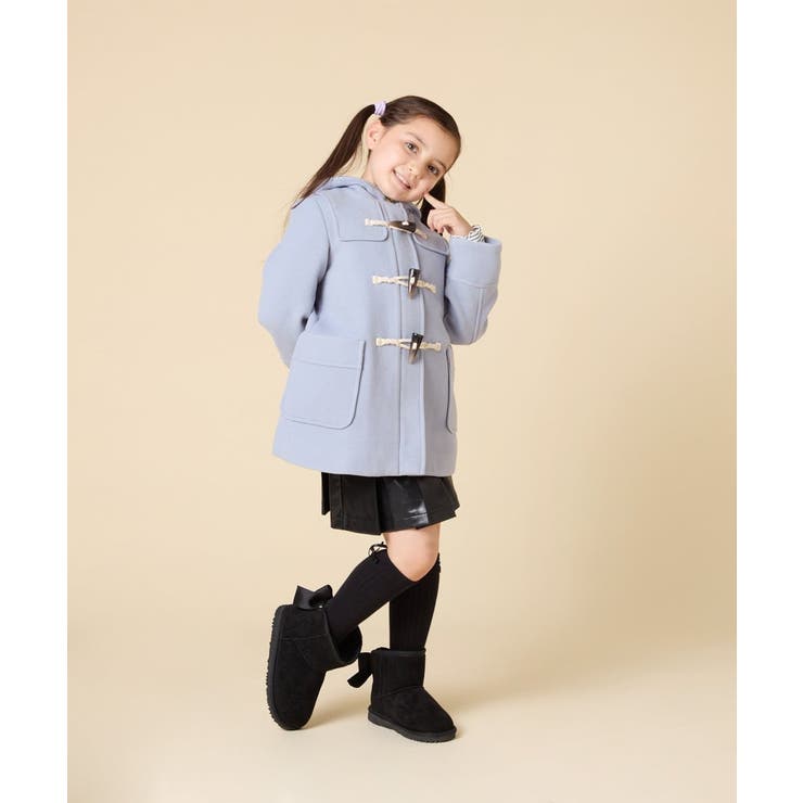 ライトフェイクウールダッフルコート | a.v.v【KIDS】 | 詳細画像34 