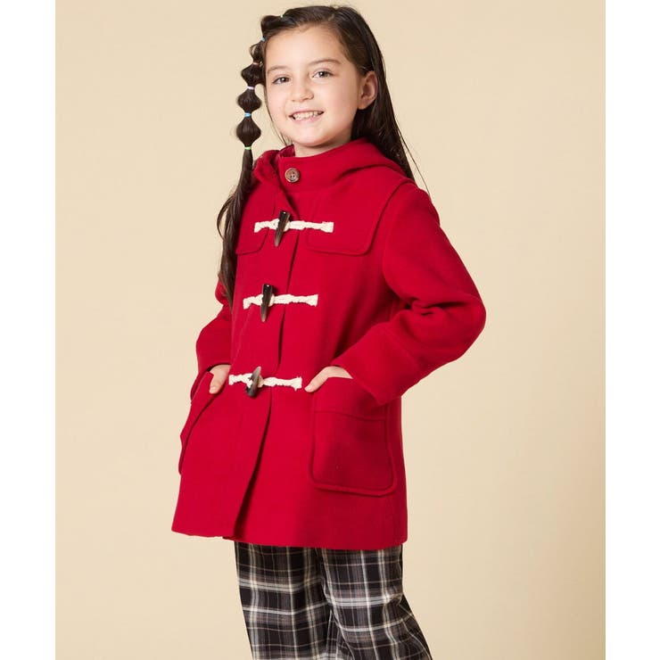 ライトフェイクウールダッフルコート | a.v.v【KIDS】 | 詳細画像4 