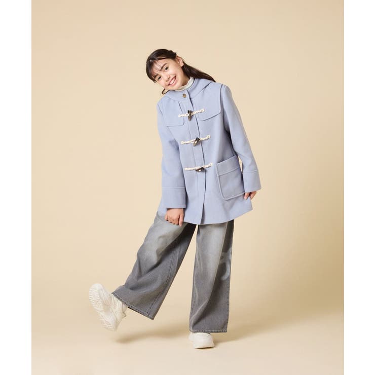 ライトフェイクウールダッフルコート | a.v.v【KIDS】 | 詳細画像42 