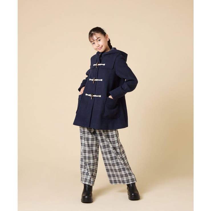 ライトフェイクウールダッフルコート | a.v.v【KIDS】 | 詳細画像46 