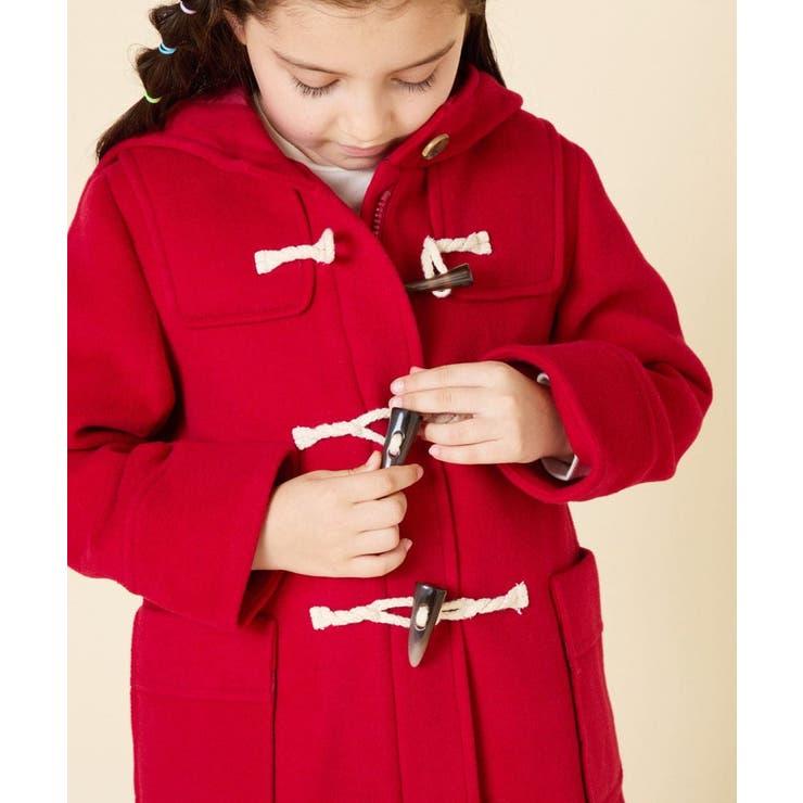 ライトフェイクウールダッフルコート | a.v.v【KIDS】 | 詳細画像5 