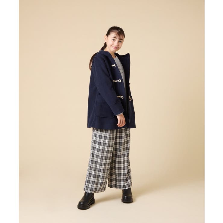 ライトフェイクウールダッフルコート | a.v.v【KIDS】 | 詳細画像51 