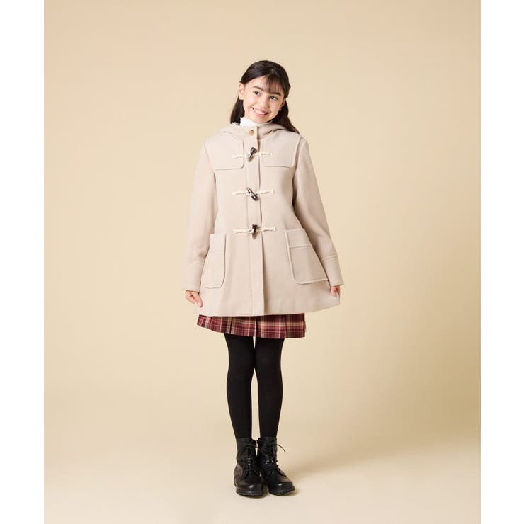 ライトフェイクウールダッフルコート | a.v.v【KIDS】 | 詳細画像55 