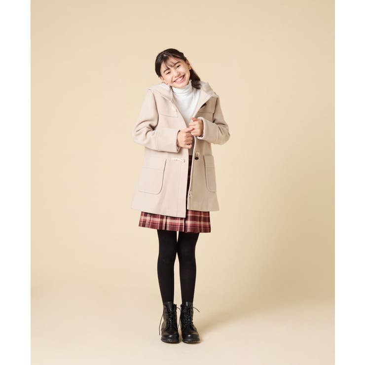 ライトフェイクウールダッフルコート | a.v.v【KIDS】 | 詳細画像57 