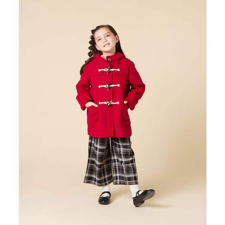 ライトフェイクウールダッフルコート | a.v.v【KIDS】 | 詳細画像8 