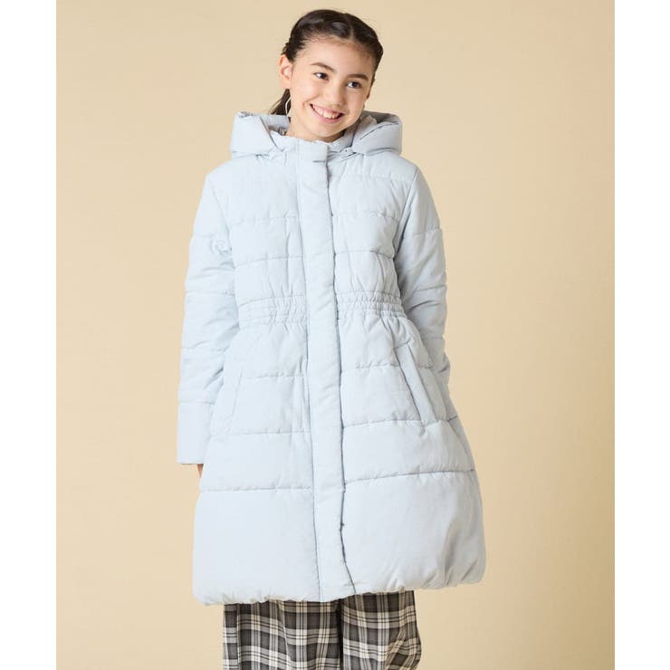 [100 160]【フード取り外し可能 お家で洗える】フィット＆フレア中綿ロング… | a.v.v【KIDS】 | 詳細画像26 