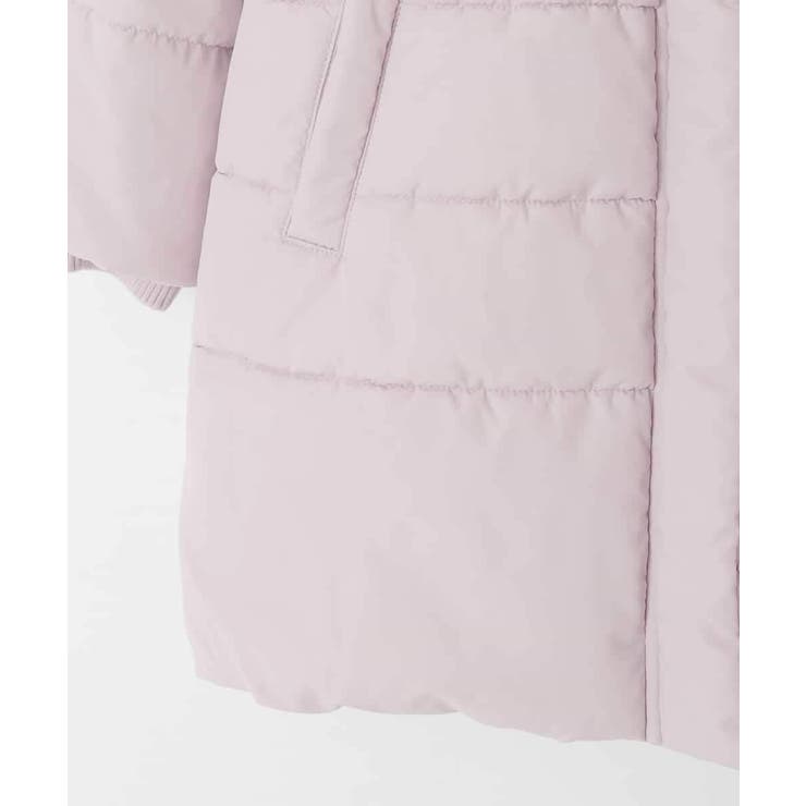 [100 160]【フード取り外し可能 お家で洗える】フィット＆フレア中綿ロング… | a.v.v【KIDS】 | 詳細画像8 