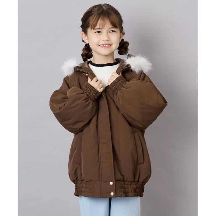 [130-160]【洗える】ナイロンモッズコート | a.v.v【KIDS】 | 詳細画像2 