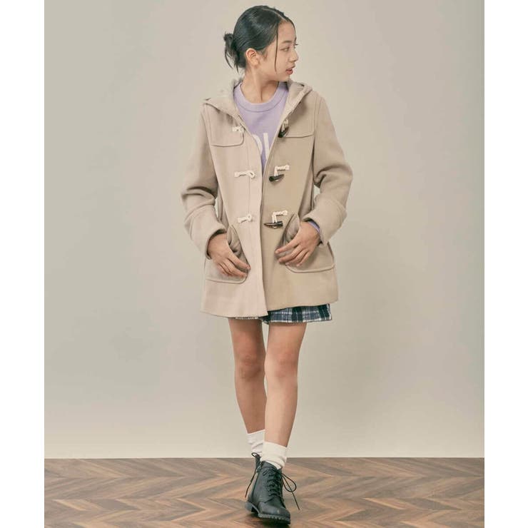 160]ライトフェイクウールダッフルコート[品番：ITKW0007375]｜a.v.v