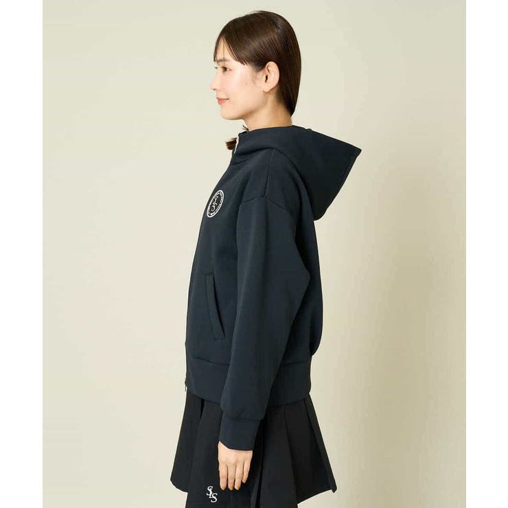 レディースゴルフウエア スフレタッチダンボールパーカー | a.v.v【WOMEN】 | 詳細画像11 