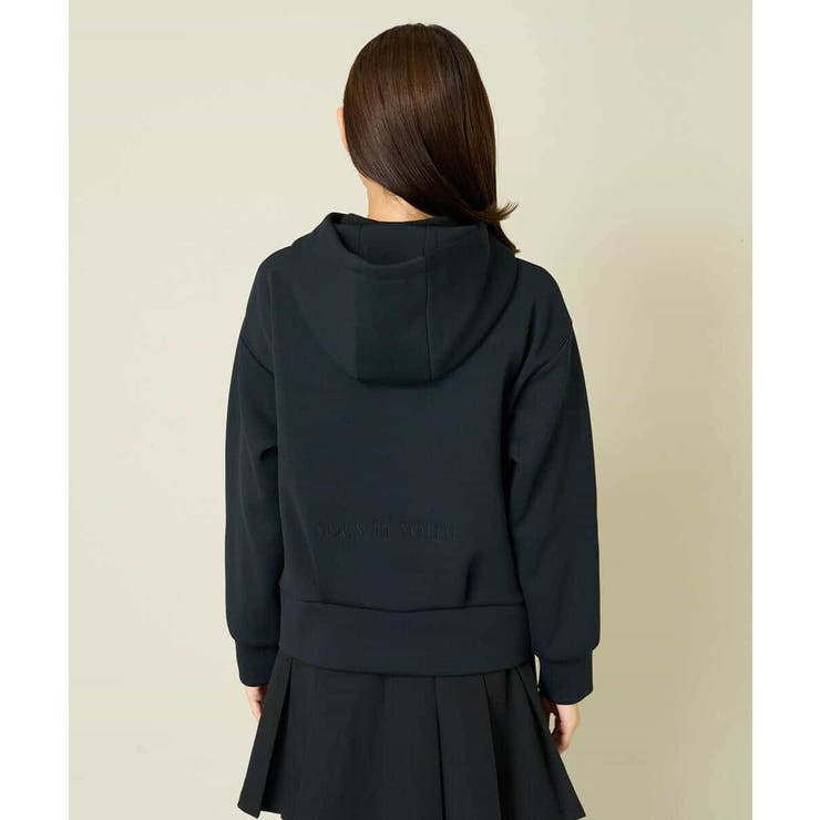 レディースゴルフウエア スフレタッチダンボールパーカー | a.v.v【WOMEN】 | 詳細画像12 