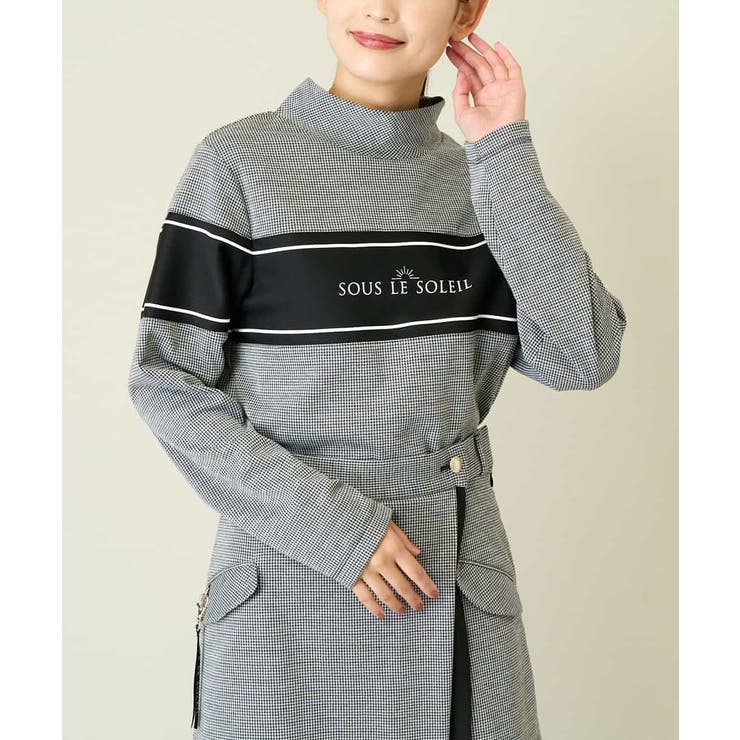 レディースゴルフウエア モックネックプルオーバー | a.v.v【WOMEN】 | 詳細画像1 