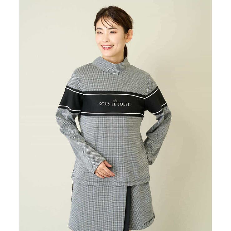 レディースゴルフウエア モックネックプルオーバー | a.v.v【WOMEN】 | 詳細画像10 