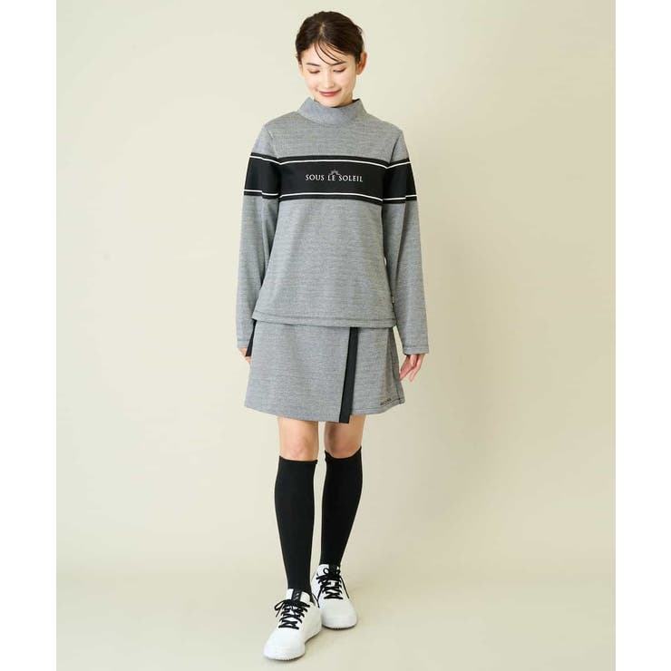 レディースゴルフウエア モックネックプルオーバー | a.v.v【WOMEN】 | 詳細画像13 