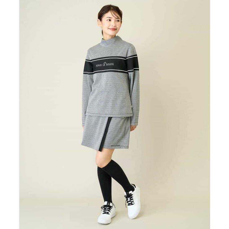 レディースゴルフウエア モックネックプルオーバー | a.v.v【WOMEN】 | 詳細画像14 