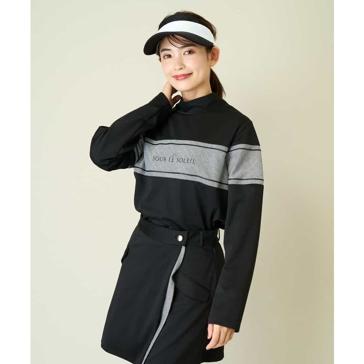 レディースゴルフウエア モックネックプルオーバー | a.v.v【WOMEN】 | 詳細画像17 