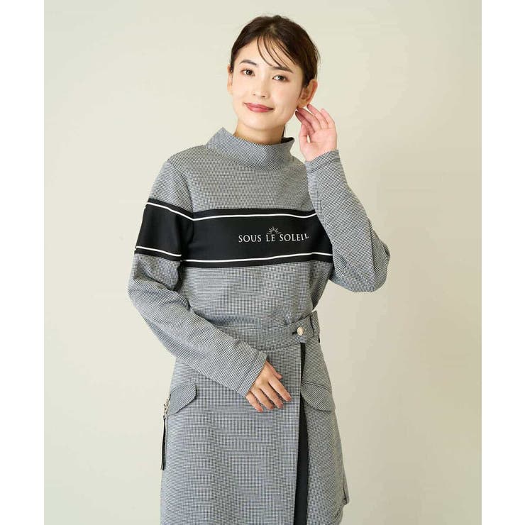 レディースゴルフウエア モックネックプルオーバー | a.v.v【WOMEN】 | 詳細画像2 