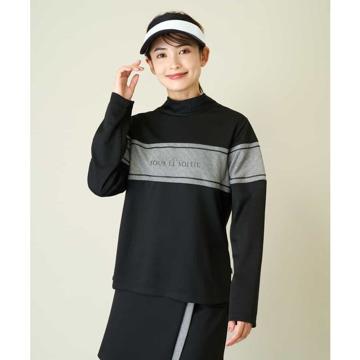 レディースゴルフウエア モックネックプルオーバー | a.v.v【WOMEN】 | 詳細画像29 