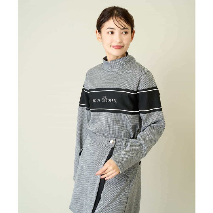 レディースゴルフウエア モックネックプルオーバー | a.v.v【WOMEN】 | 詳細画像3 