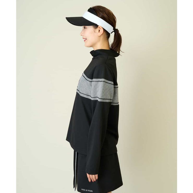 レディースゴルフウエア モックネックプルオーバー | a.v.v【WOMEN】 | 詳細画像30 