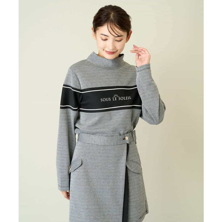 レディースゴルフウエア モックネックプルオーバー | a.v.v【WOMEN】 | 詳細画像4 