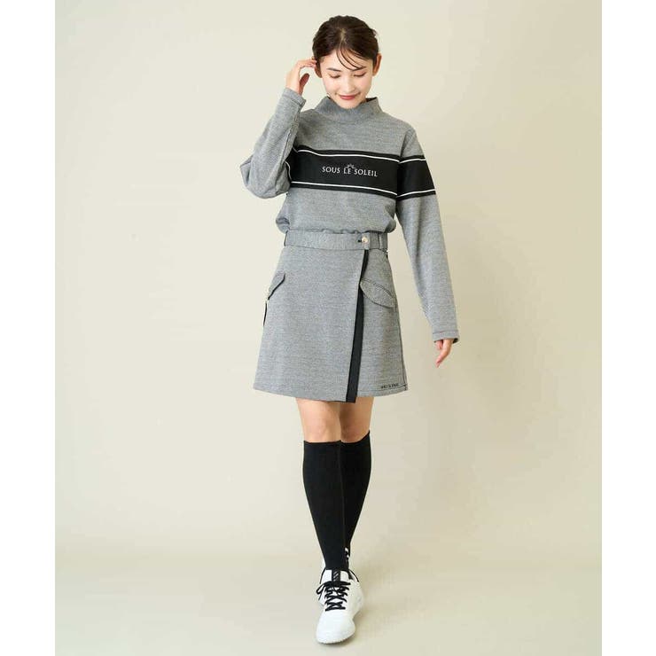 レディースゴルフウエア モックネックプルオーバー | a.v.v【WOMEN】 | 詳細画像6 