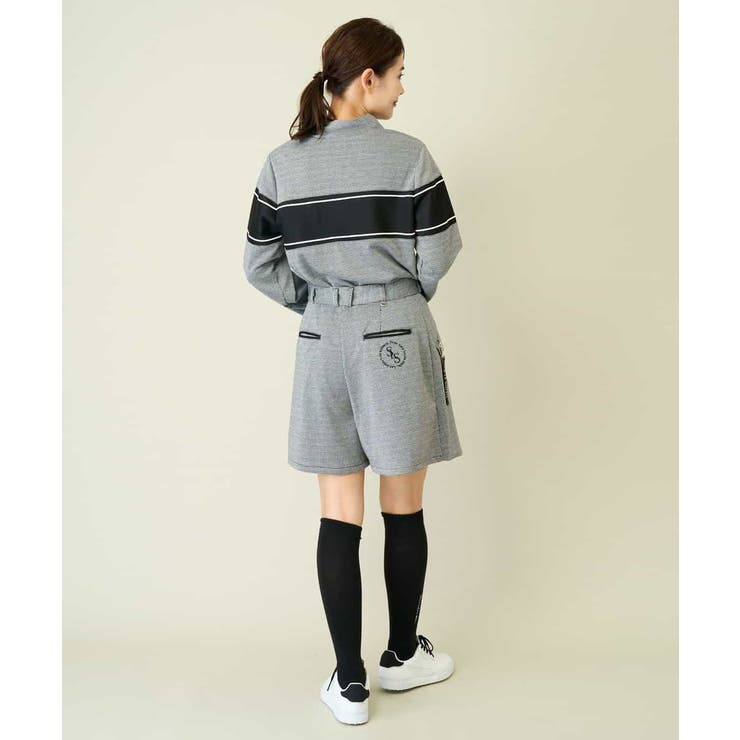 レディースゴルフウエア モックネックプルオーバー[品番：ITKW0018462