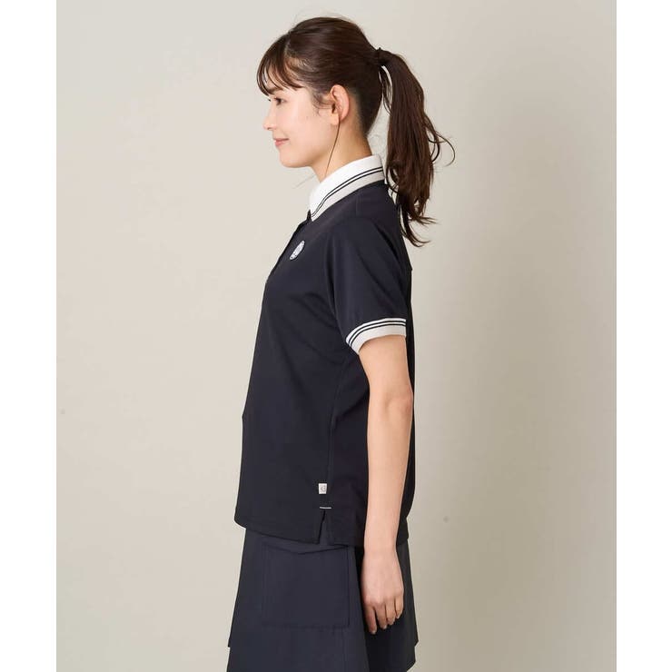 レディースゴルフウエア ラインリブポロシャツ | a.v.v【WOMEN】 | 詳細画像11 