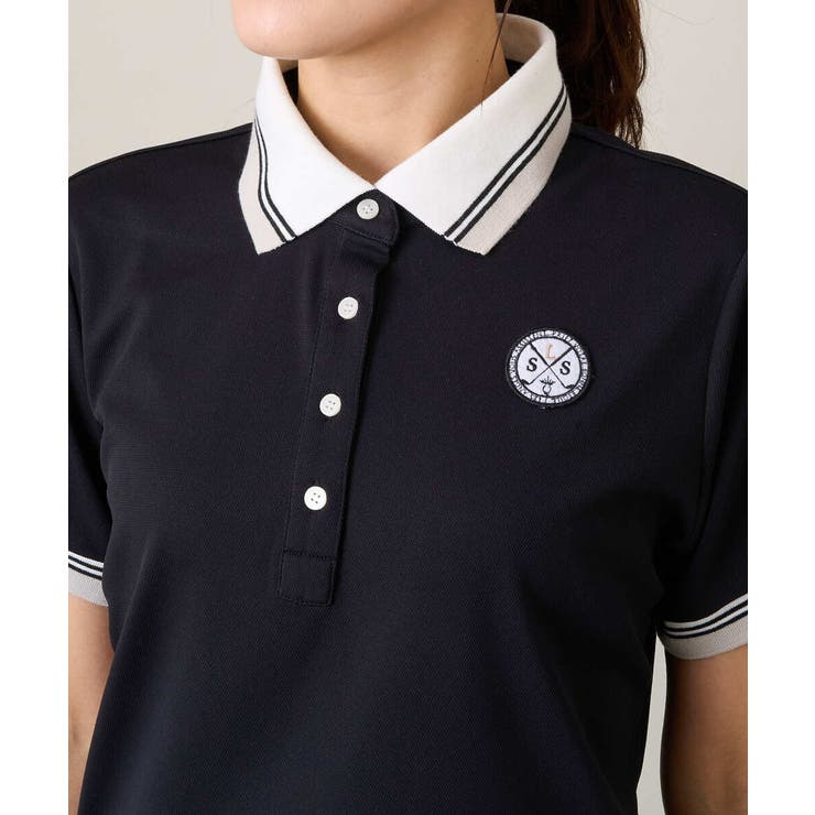 レディースゴルフウエア ラインリブポロシャツ | a.v.v【WOMEN】 | 詳細画像13 