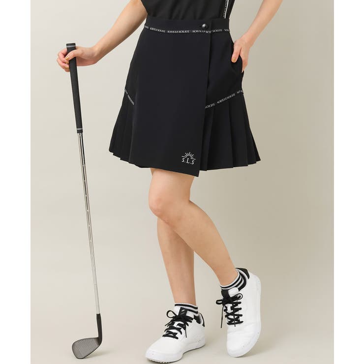 レディースゴルフウエア サイドプリーツキュロット[品番