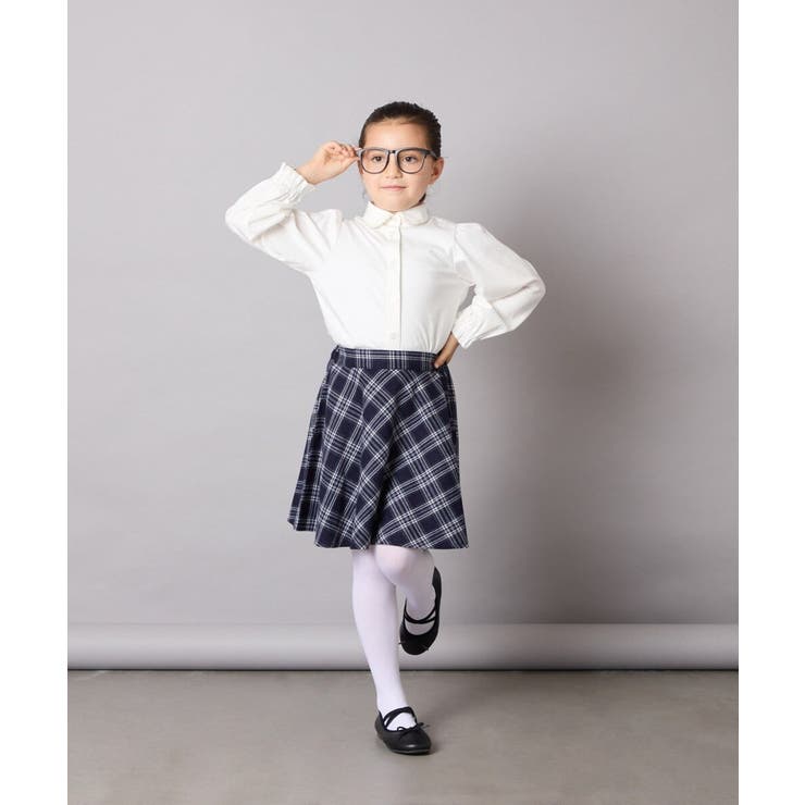 リボン付きカットソーブラウス | a.v.v【KIDS】 | 詳細画像10 