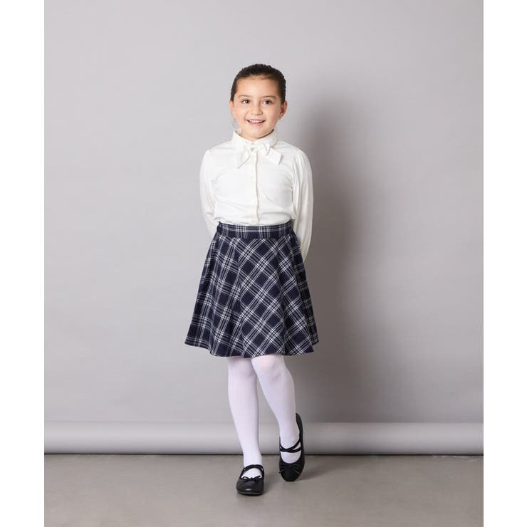 リボン付きカットソーブラウス | a.v.v【KIDS】 | 詳細画像5 