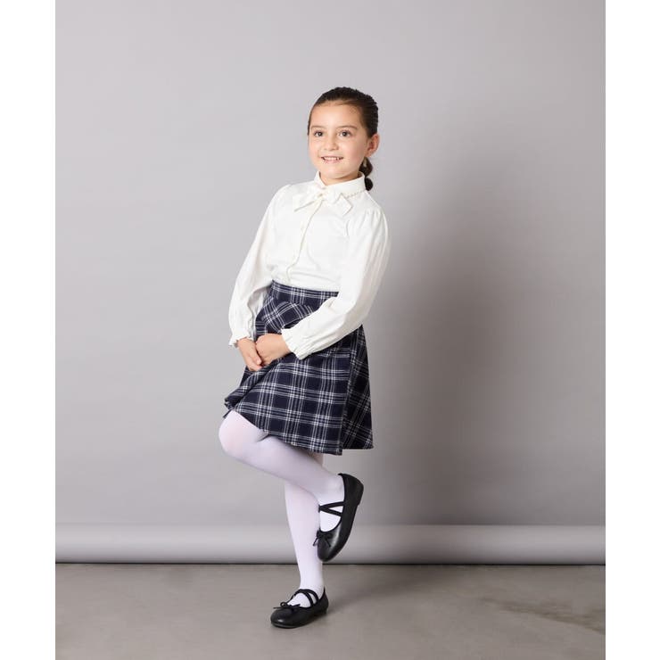 リボン付きカットソーブラウス | a.v.v【KIDS】 | 詳細画像8 