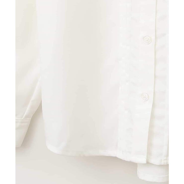 [140-160]【卒服】リボンタイ付きピンタックブラウス | a.v.v【KIDS】 | 詳細画像25 