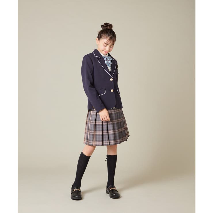 [150-160]【卒服】配色ケーブルカーディガン | a.v.v【KIDS】 | 詳細画像23 