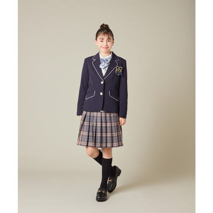 [150-160]【卒服】配色ケーブルカーディガン | a.v.v【KIDS】 | 詳細画像24 