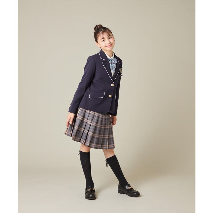 [150-160]【卒服】配色ケーブルカーディガン | a.v.v【KIDS】 | 詳細画像26 