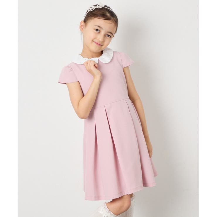 ピンク | [110 130]【取り外し可能な襟 発表会 | a.v.v【KIDS】